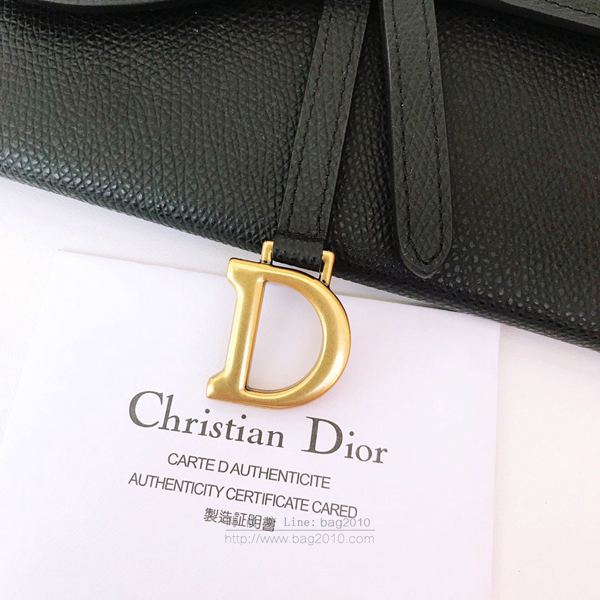 Dior包 Dior馬鞍包系列 迪奧鏈條斜挎女包 手拿包 克色 S5614  Dyd1068